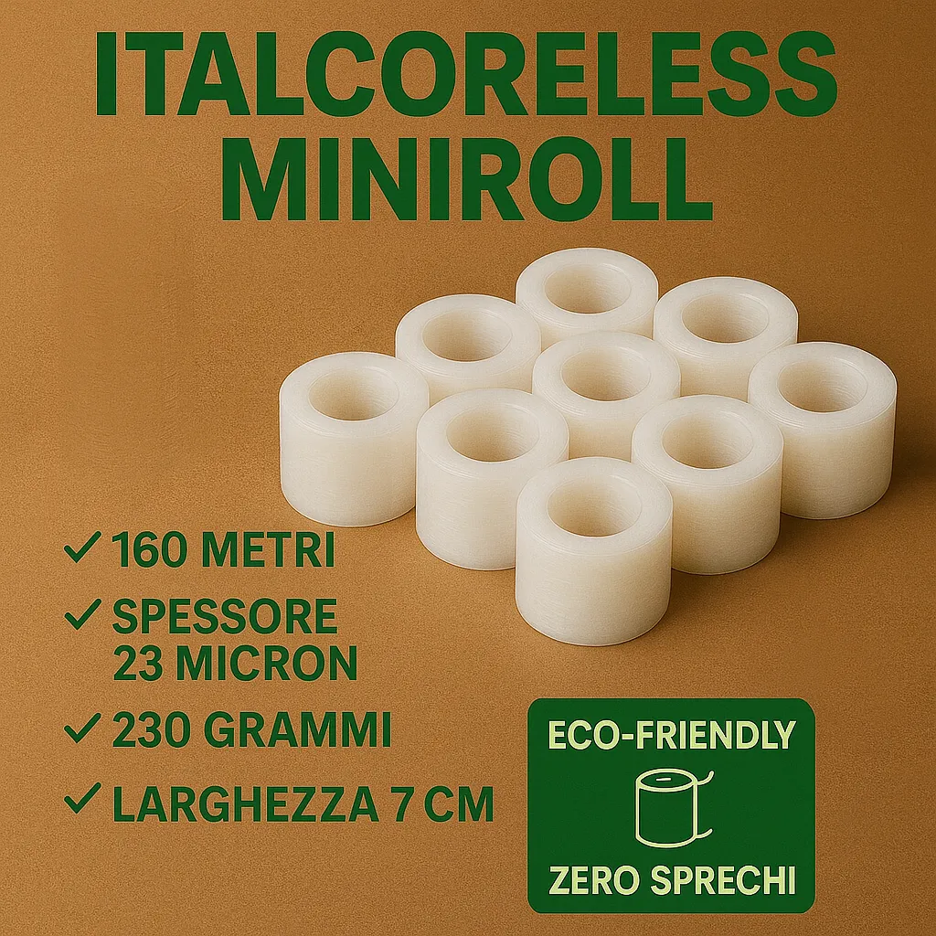 Mini bobine 7 cm Italcoreless